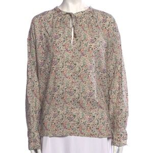 6397 Floral Print Blouse